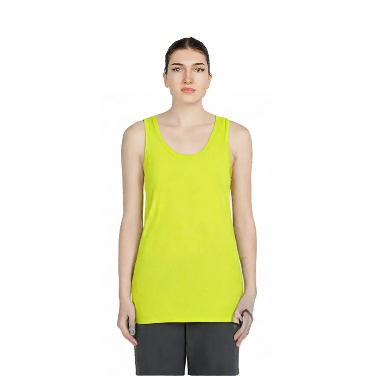 BELLA + CANVAS Superior Unisex Heather CVC Tank with Sustainable Airlume Cotton and Modern Retail Fit